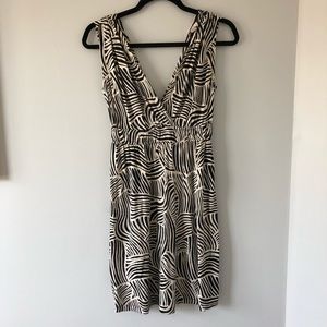 Black and white dress